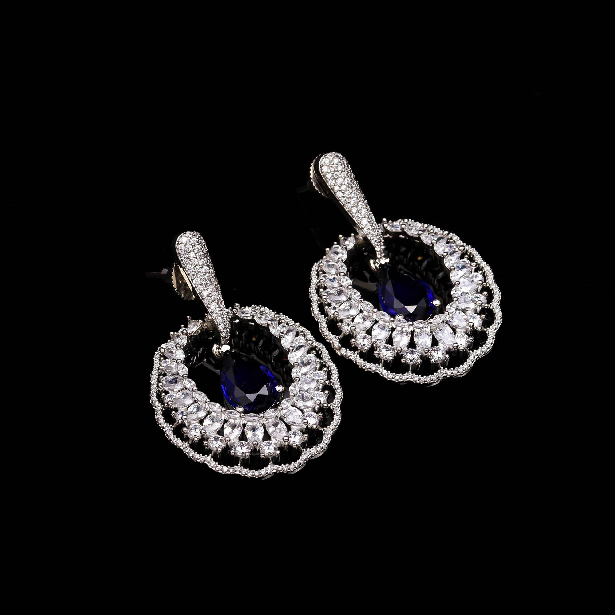 Orchid Gleam Earrings - Haamsi