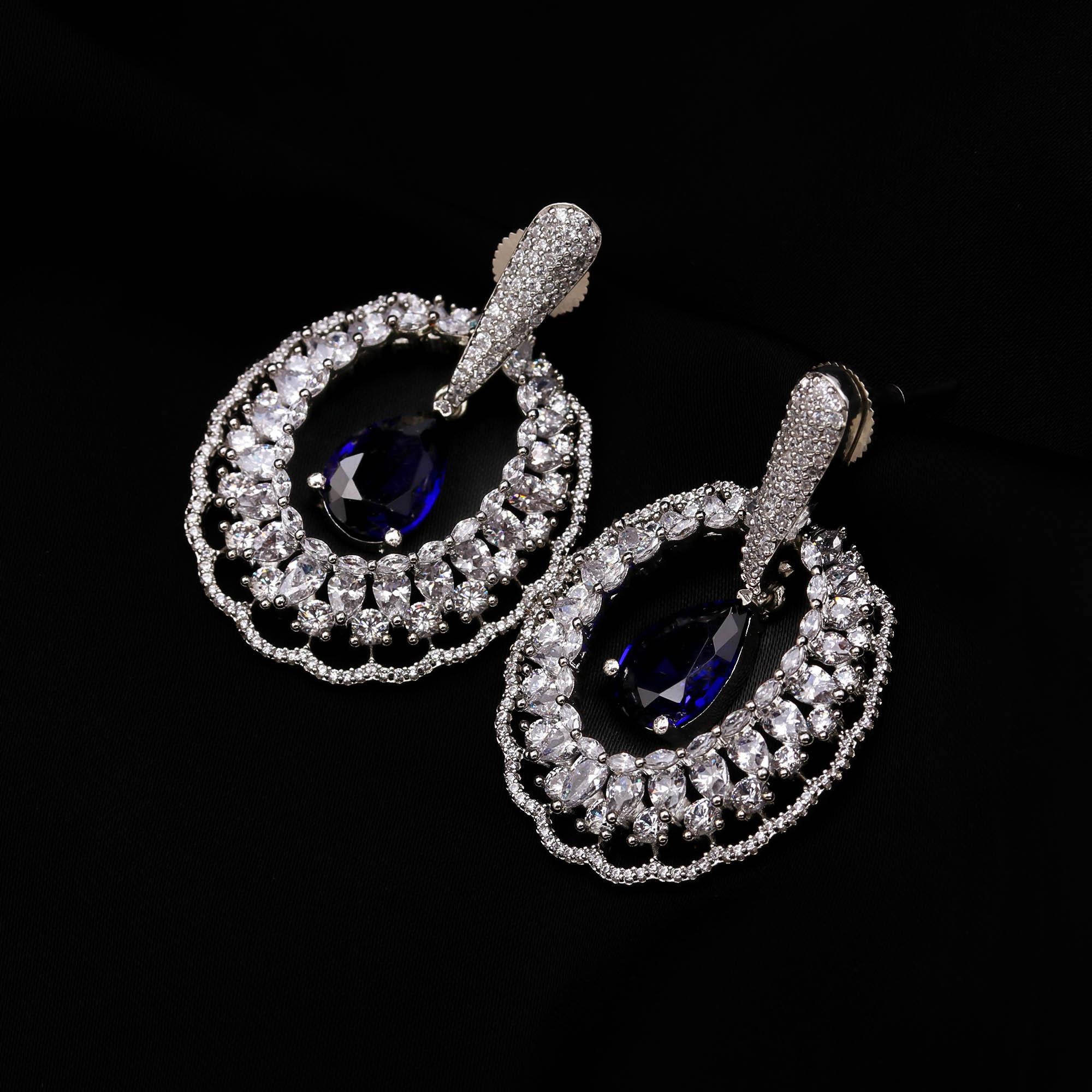 Orchid Gleam Earrings - Haamsi