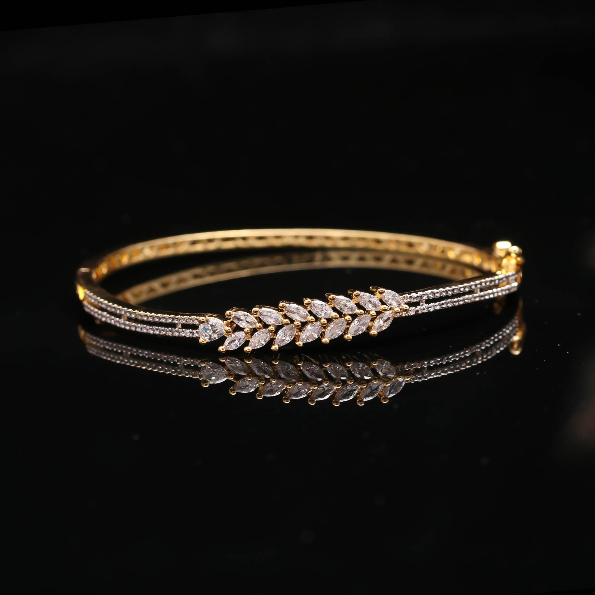 The Riviera Bangle - Water-Resistant Luxury Kada - Haamsi