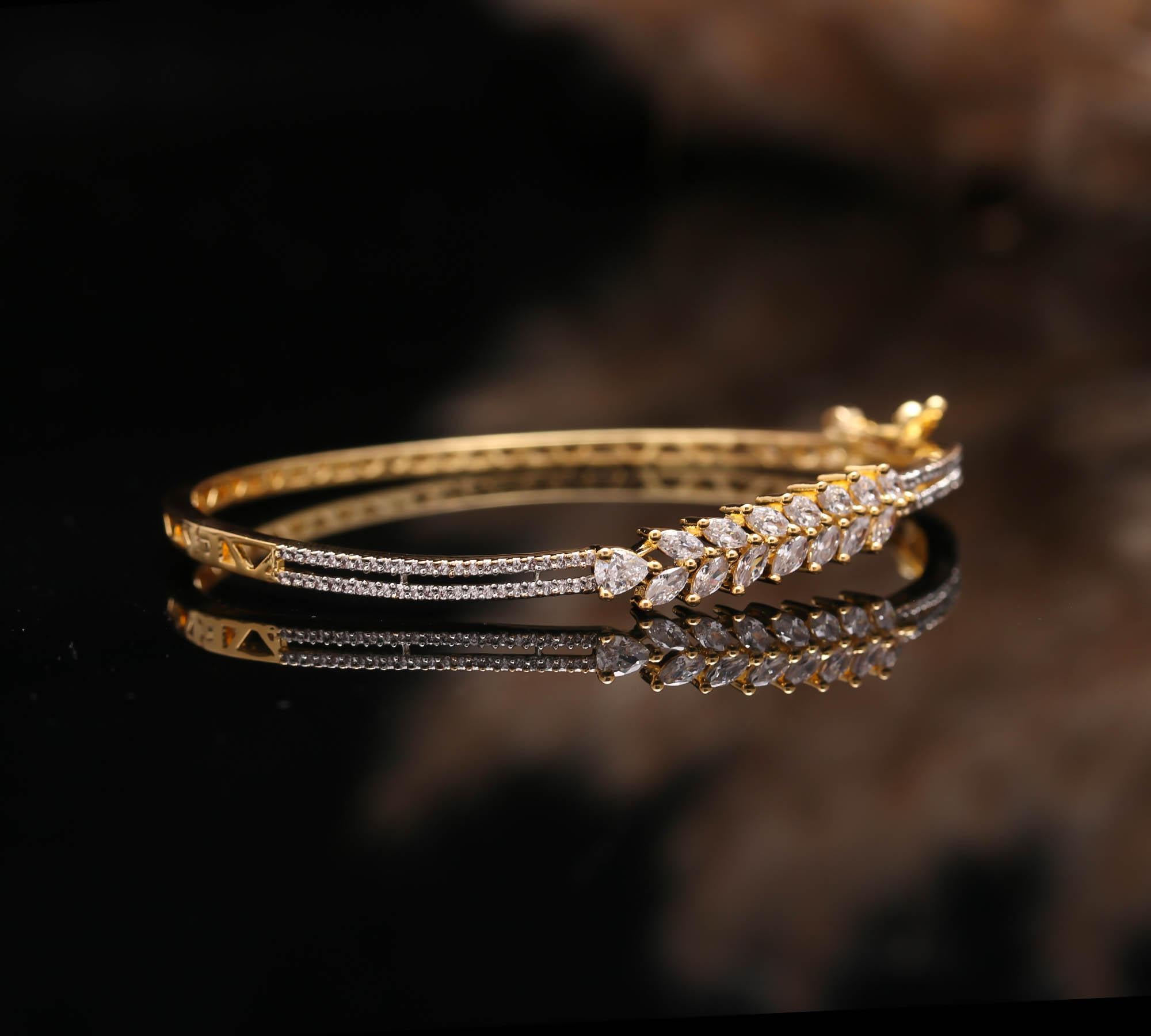 The Riviera Bangle - Water-Resistant Luxury Kada - Haamsi