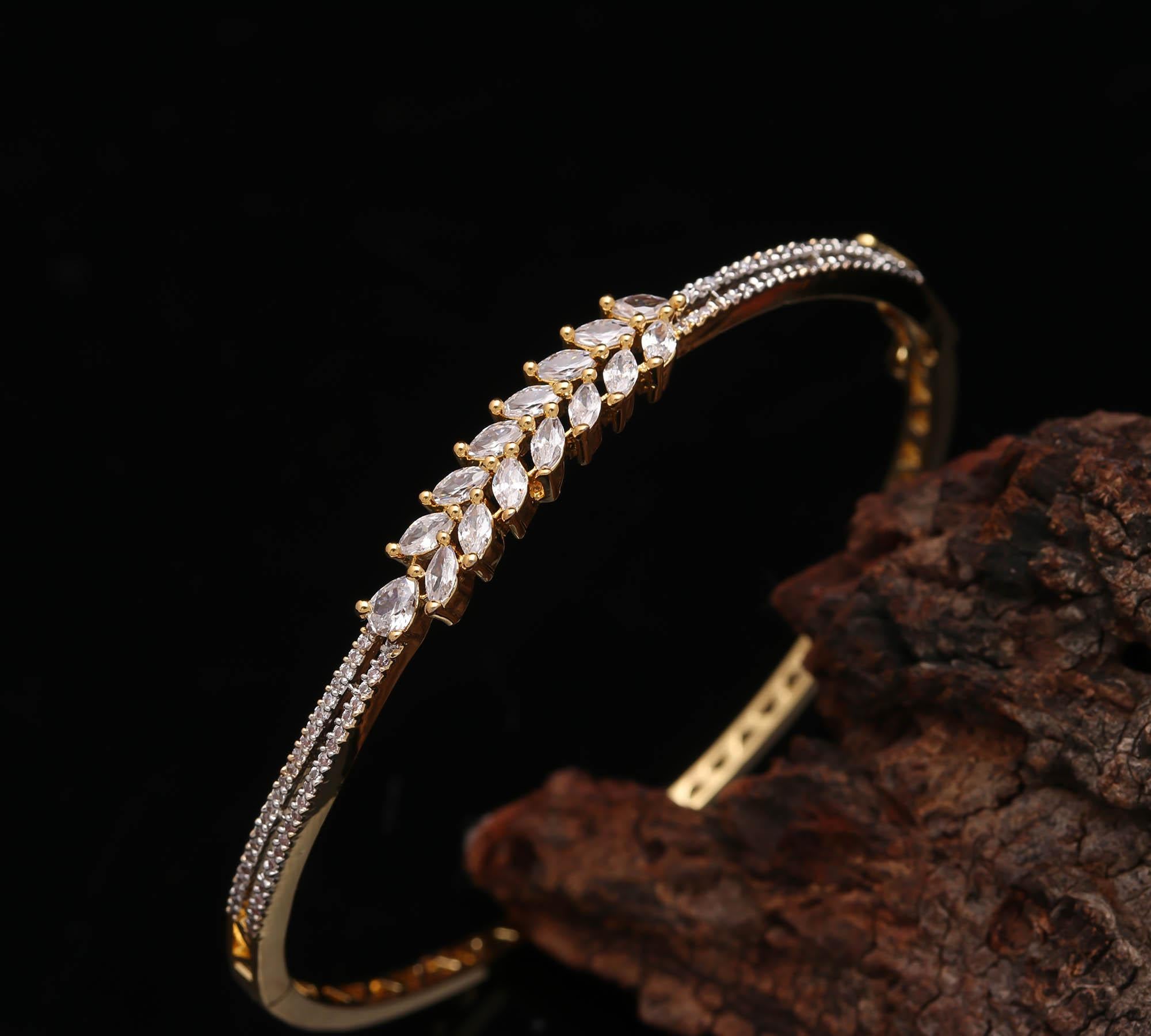 The Riviera Bangle - Water-Resistant Luxury Kada - Haamsi