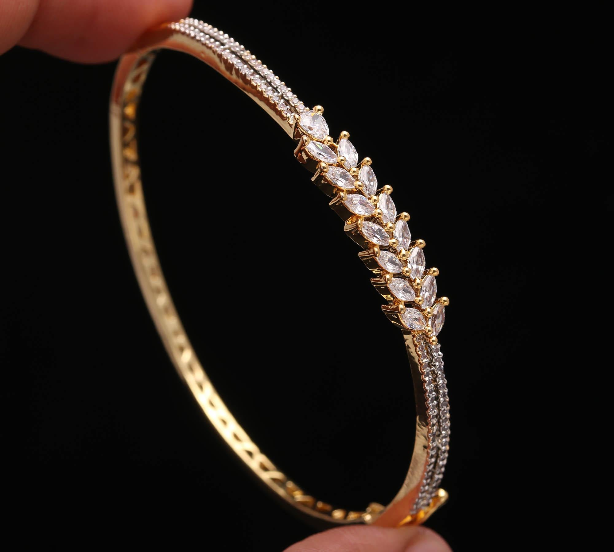 The Riviera Bangle - Water-Resistant Luxury Kada - Haamsi