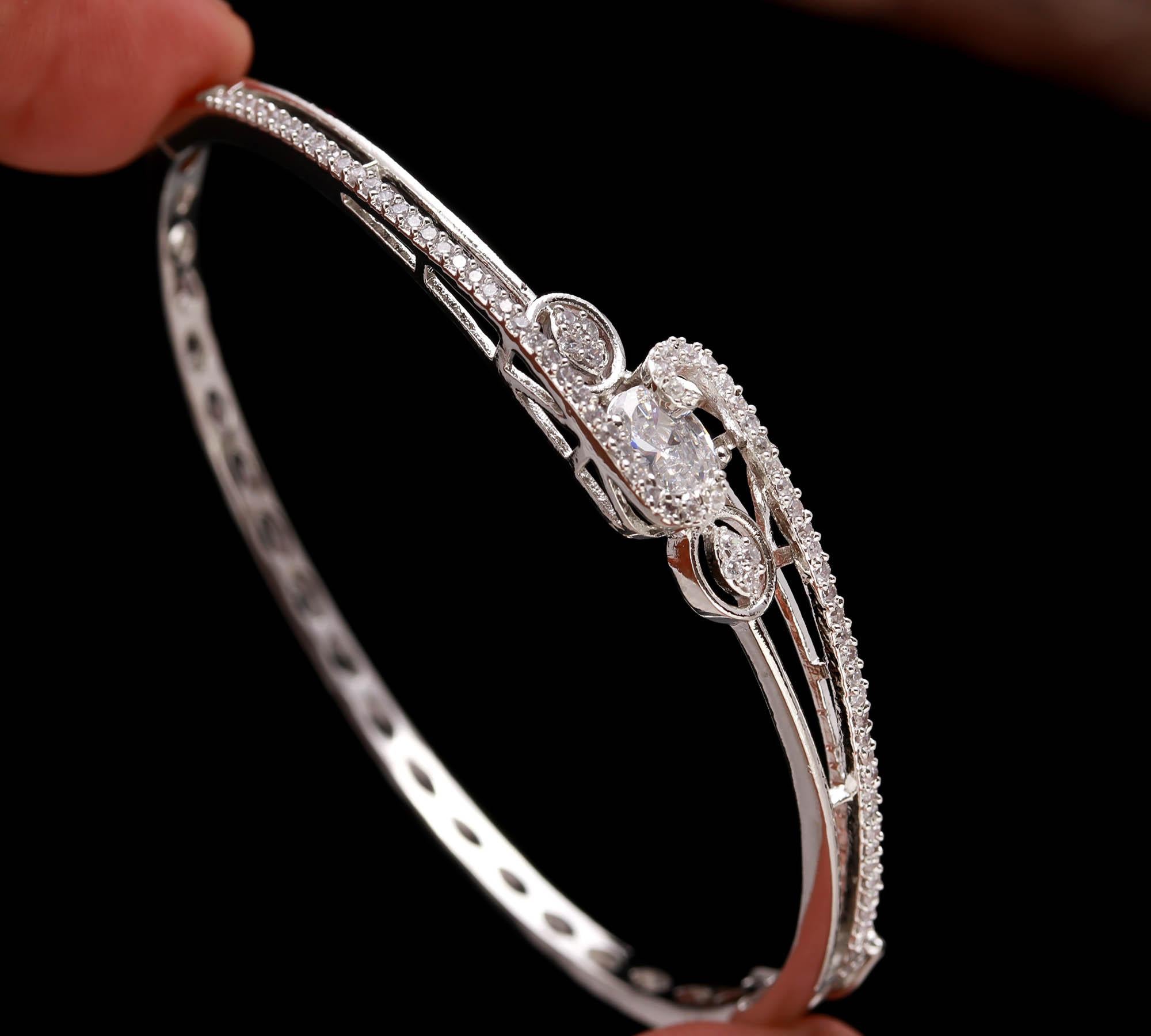 The Heirloom Frost - Traditional Filigree Kada - Haamsi