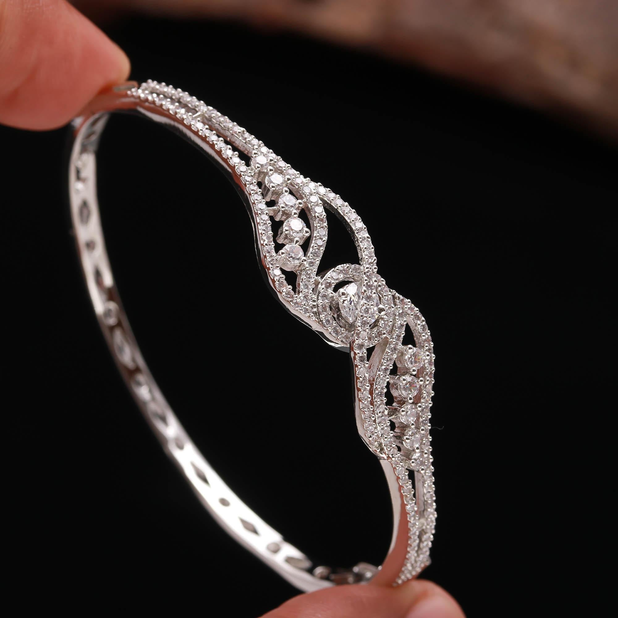 The All-Day Guardian - Allergy-Free Silver Kada - Haamsi