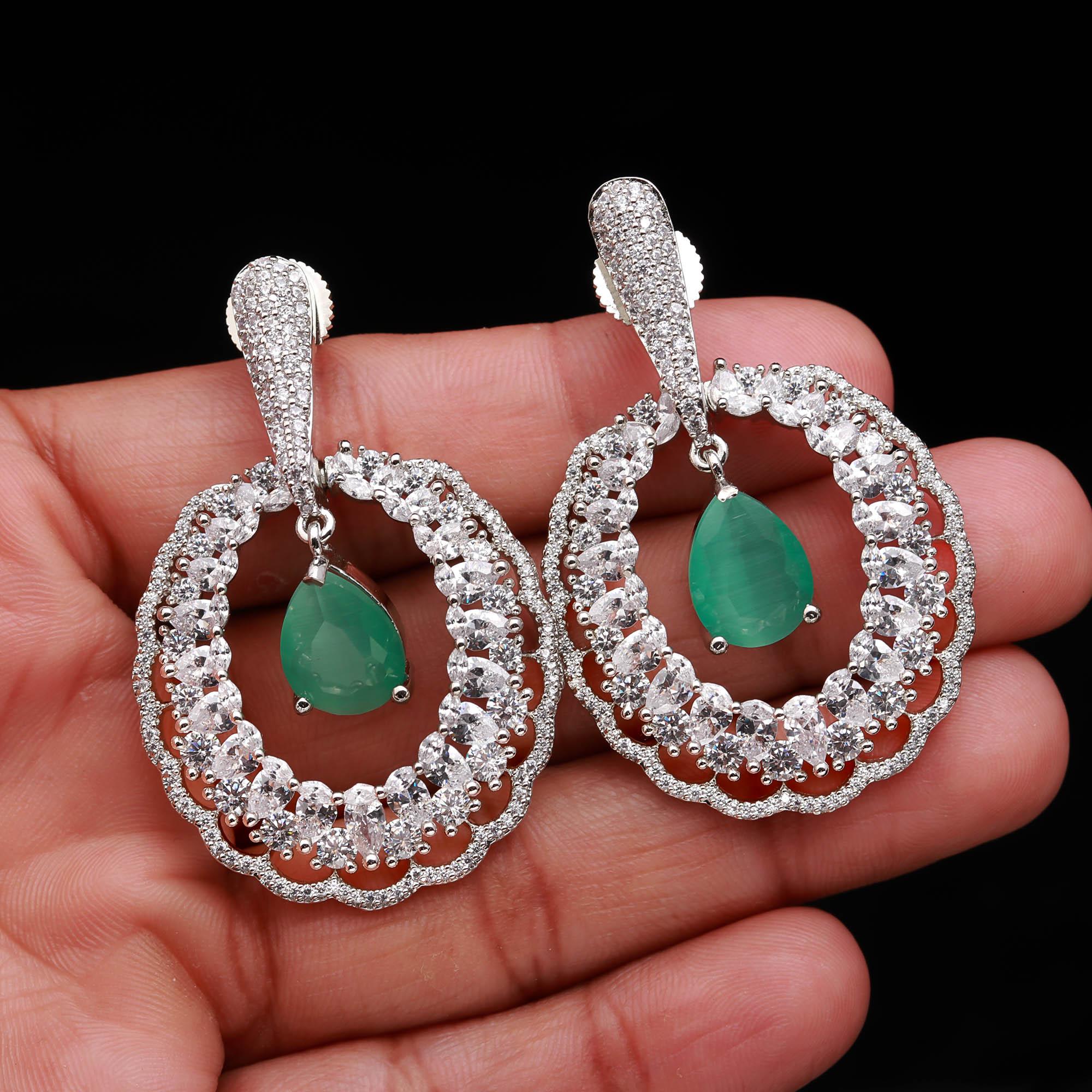 Orchid Gleam Earrings - Haamsi