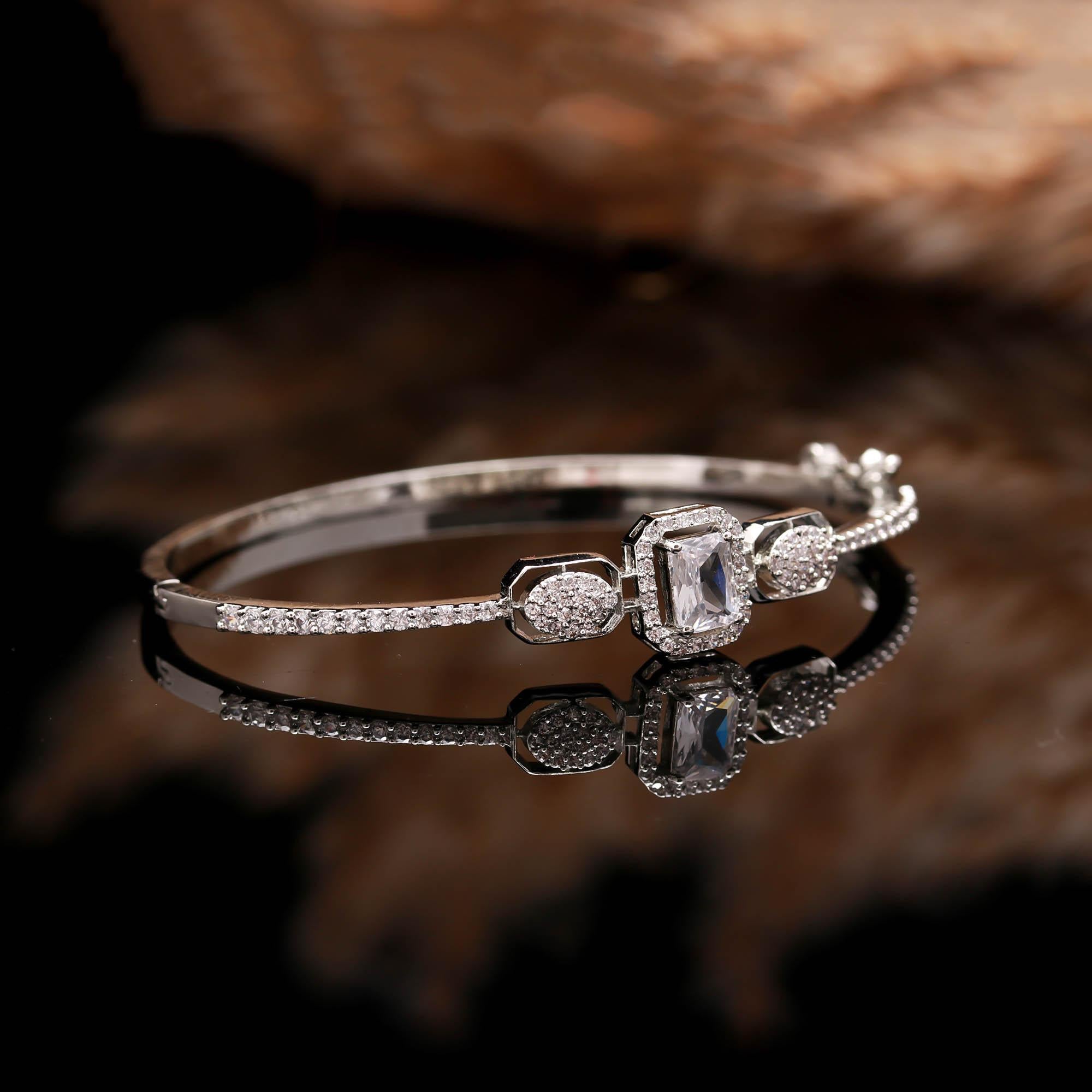 The Chain Link Cuff - Edgy Modern Kada - Haamsi