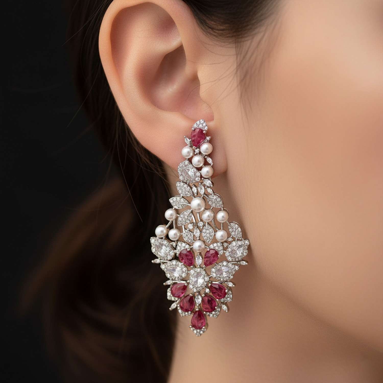 Moonlit Cascade Chandeliers - Haamsi