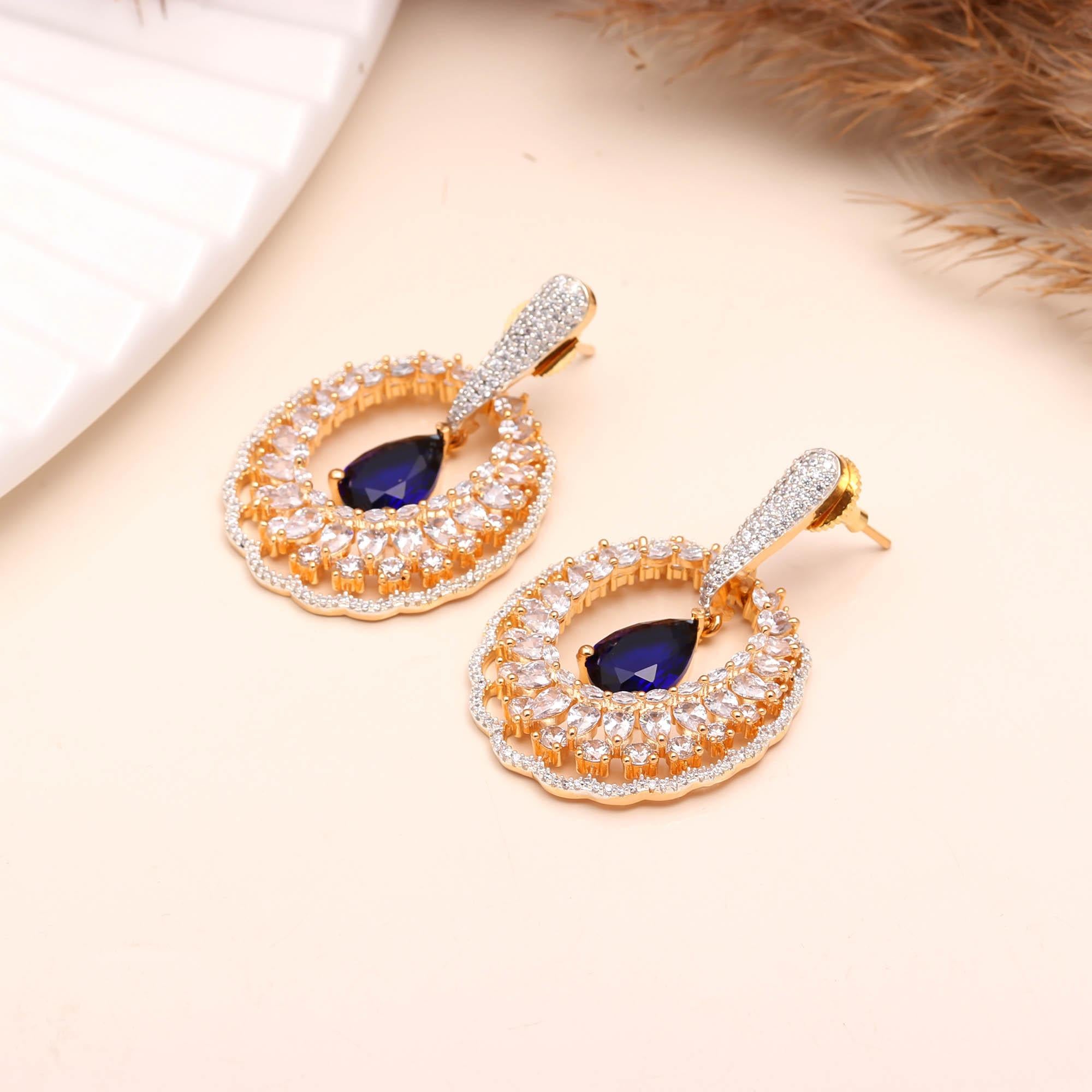 Orchid Gleam Earrings - Haamsi