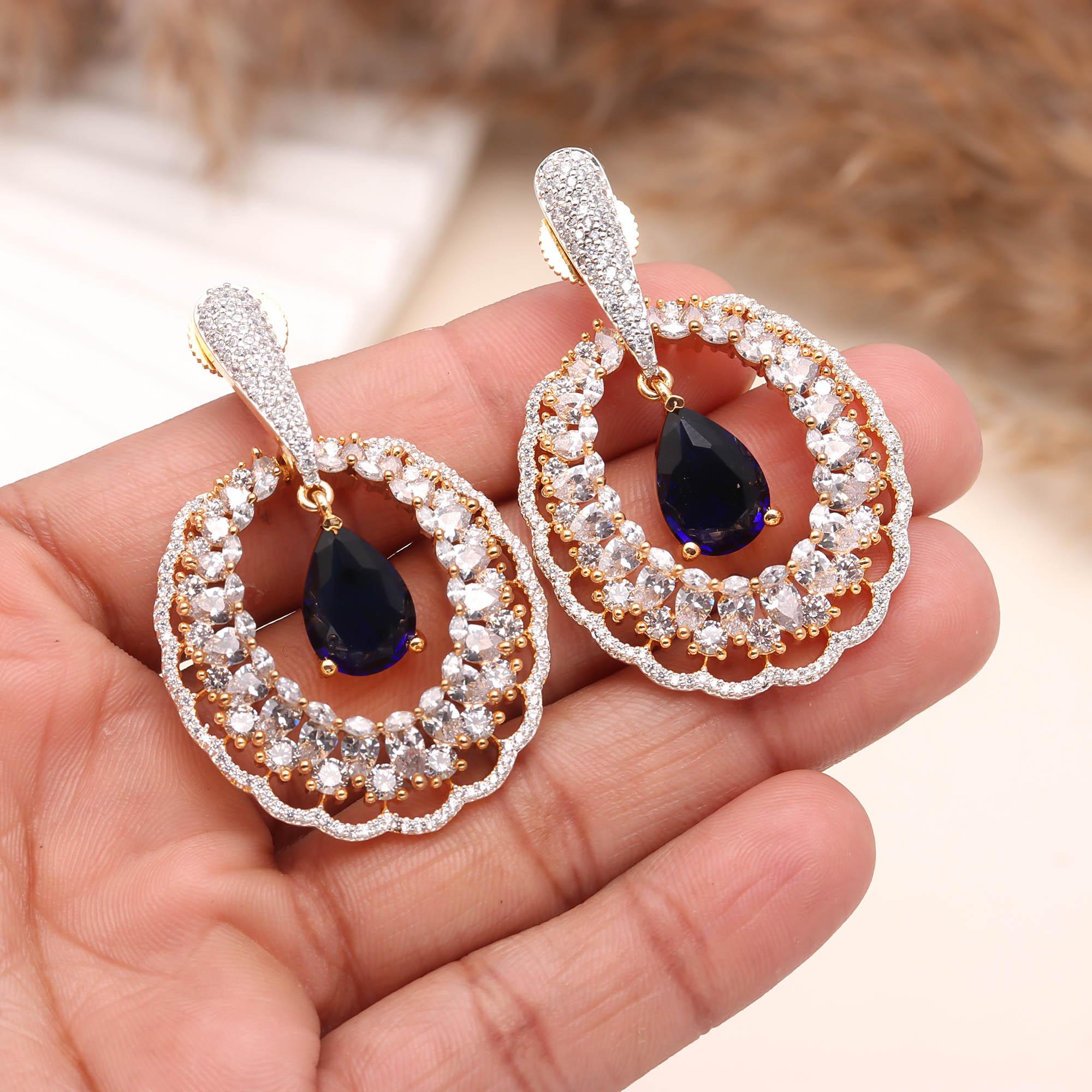 Orchid Gleam Earrings - Haamsi